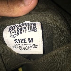 Kappa pants, supreme hoodie, billionaire boys club